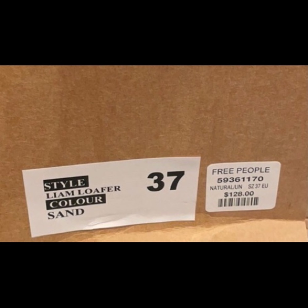 FREE PEOPLE — LIAM LOAFER SAND COLOR, SIZE 7 - Picture 15 of 16